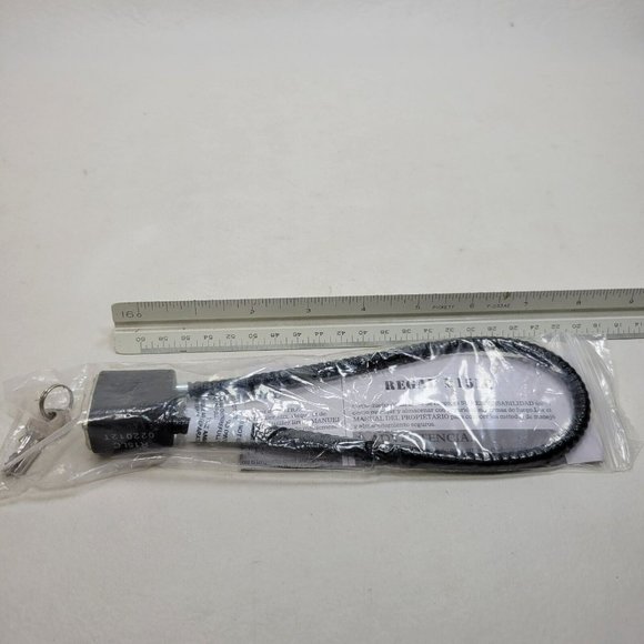 Regal Gun Lock 15" Cable R15LC3 with 2 Keys Black NEW - Picture 4 of 5